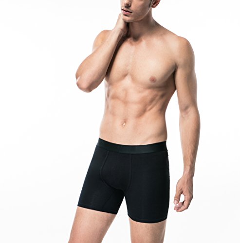 2pcs Boxer Brief XL Black A387-004